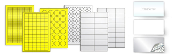 a4 label sheets