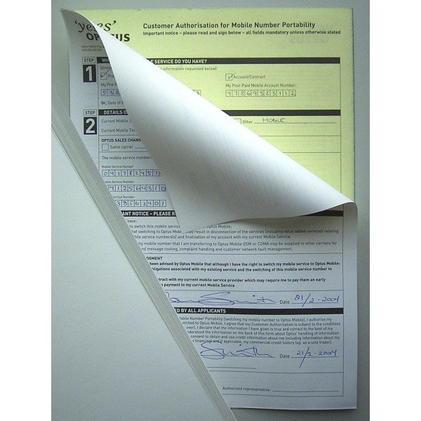 Carbonless A4 Copy Paper - A4 Duplicate Carbonless Copy Paper