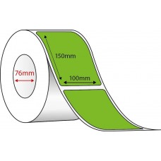 GREEN DIRECT THERMAL - 100mm x 150mm - 1000 PER ROLL