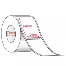 100mm x 150mm - THERMAL DIRECT - 1000 LABELS PER ROLL